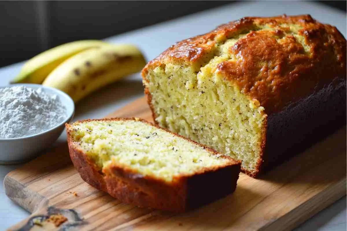 4 Ingredient Banana Bread Recipe