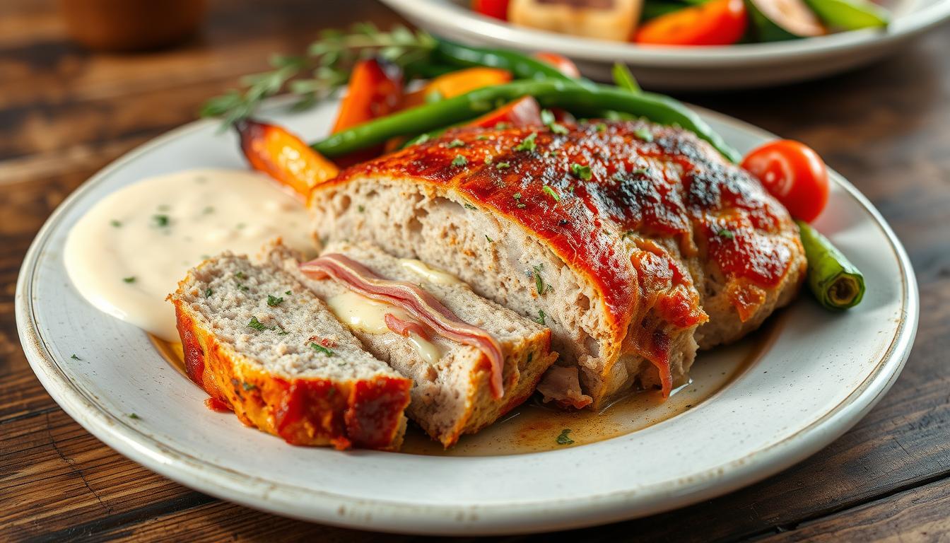 Chicken Cordon Bleu Meatloaf