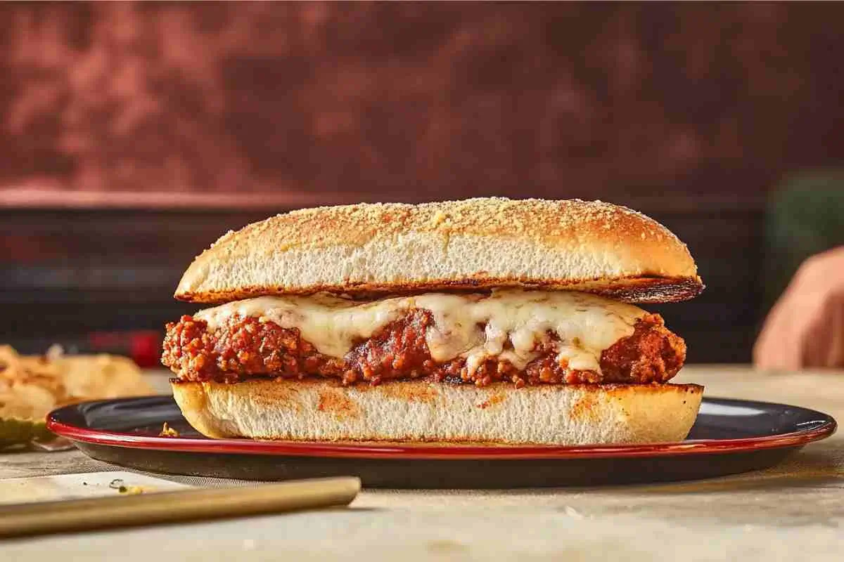 chicken parm sandwich