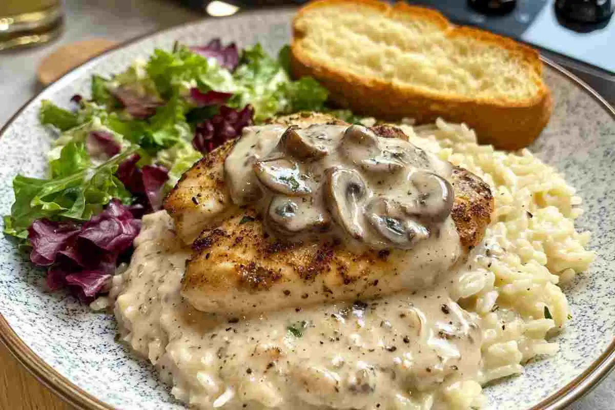 cream of mushroom chicken and rice casserole 1 Cream of Mushroom Chicken and Rice: The Ultimate Comfort Food