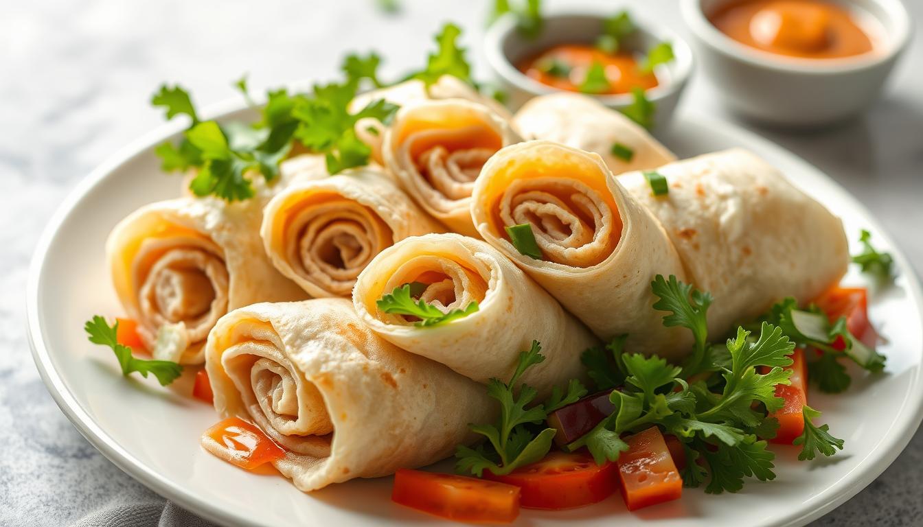 turkey rollups recipe with pancakes